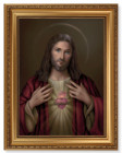 Sacred Heart of Jesus by Simeone 12x16 Framed Print Artboard