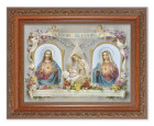 Sacred Hearts Baby Room Blessing 6x8 Print Under Glass