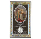 Saint Joseph Terror of Demons in Pewter with Bi-Fold Prayer Card