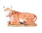 Seated Ox Nativity Statue - 12“ scale