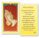 Serenity Laminated Prayer Card