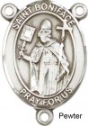 St. Boniface Rosary Centerpiece Sterling Silver or Pewter