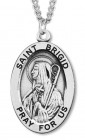 St. Brigid Medal Sterling Silver
