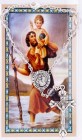 St. Christopher Auto Rosary with Prayer Card