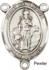 St. Cornelius Rosary Centerpiece Sterling Silver or Pewter