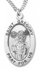 St. Gregory Medal Sterling Silver