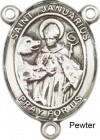 St. Januarius Rosary Centerpiece Sterling Silver or Pewter