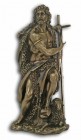 St. John the Baptist Bronzed Resin Statue - 9.5 Inches