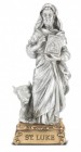 Saint Luke the Evangelist Pewter Statue 4 Inch