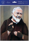 St. Pio Print - Sold in 3 per pack