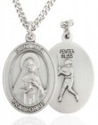 St. Rita of Cascia Baseball Medal