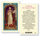 St. William Laminated Prayer Card