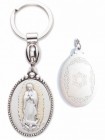Sterling Silver Our Lady of Guadalupe Keyring