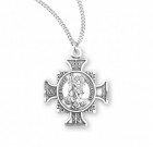 Symbols of Saint Michael Cross Necklace