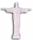 White Risen Christ Statue - 11 Inches