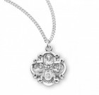 Women's Rounded Four Way Pendant