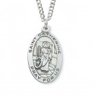 Women's St. Catherine of Alexandria Medal Sterling Silver