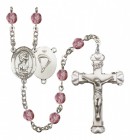 Women's St. Christopher Paratrooper Birthstone Rosary