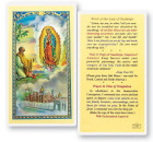 Words of Our Lady of Guadalupe Laminated Prayer Card