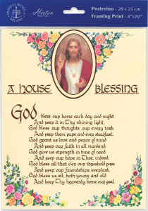 A House Blessing Print - Sold in 3 Per Pack [HFA4853]