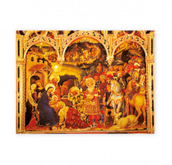 Adoration of the Magi Large Poster - 19“W x 27“H [HFA807]