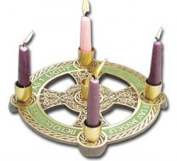 Advent Wreath As I Light This Flame I Lay Myself Before Thee  [TCG0251]