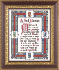 An Irish Blessing Framed Print [HFP643]