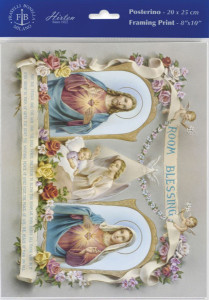 Baby Room Blessing Print - Sold in 3 per pack [HFA1191]