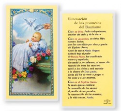 Bautismo Renovacation Promesas Laminated Spanish Prayer Cards 25 Pack [HPRS397]