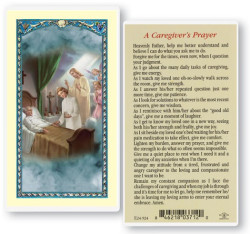 Caregiver Laminated Prayer Card [HPR924]