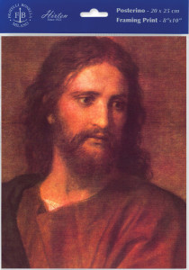 Christ at 33 by Hofmann Print - Sold in 3 Per Pack [HFA4852]