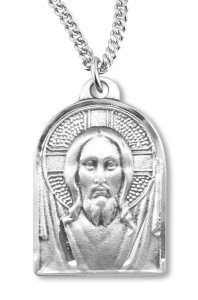 Christ Medal Sterling Silver [REM2068]