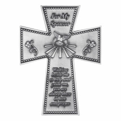 Confirmation Sponsor Antiqued Pewter Wall Cross [SNCR1106]