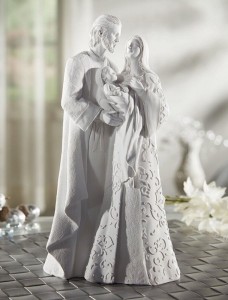 Contemporary Holy Family 10 Inch High Statue [CBST014]
