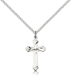 Starburst Center Cross Necklace [BM0142]
