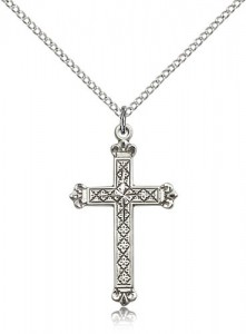 Women's Ornate Cross Necklace [BM0174]