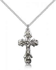 Antiqued Elegant Crucifix Necklace [BM0304]