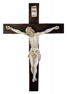 Crucifix in Alabaster - 15 inches [GSCH1160]