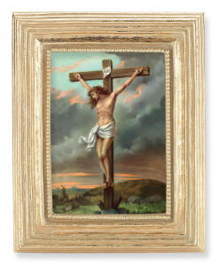 Crucifixion 2.5x3.5 Print Under Glass [HFA5272]