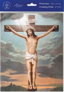 Crucifixion Print - Sold in 3 per pack [HFA1120]