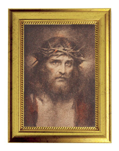 Ecce Homo by Chambers 5x7 Print in Gold-Leaf Frame [HFA5189]