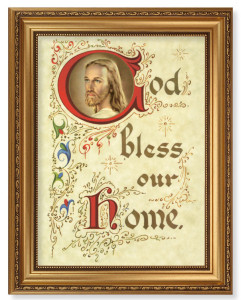 God Bless Our Home 12x16 Framed Print Artboard [HFA5110]