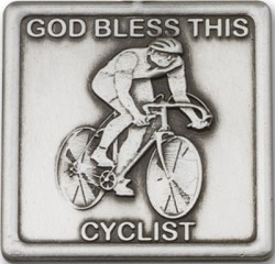 God Bless This Cyclist Visor Clip [AUBVC050]