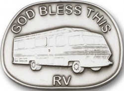God Bless This RV Visor Clip [AUBVC052]