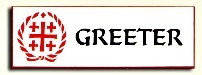 Greeter Badge [TCG0193]