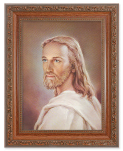 Head of Christ by Sallman 6x8 Print Under Glass [HFA5361]