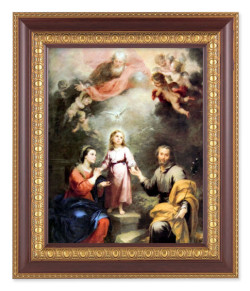 Heavenly and Earthly Trinities 8x10 Framed Print Under Glass [HFP8031]