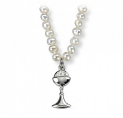 High Polish Chalice and Pearl Necklace [HMM3376]