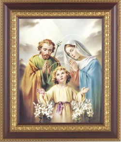Holy Family 8x10 Framed Print Under Glass [HFP361]