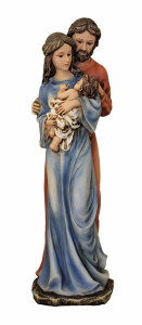 Holy Family Statue Full Color 16 Inches [GSS1015]